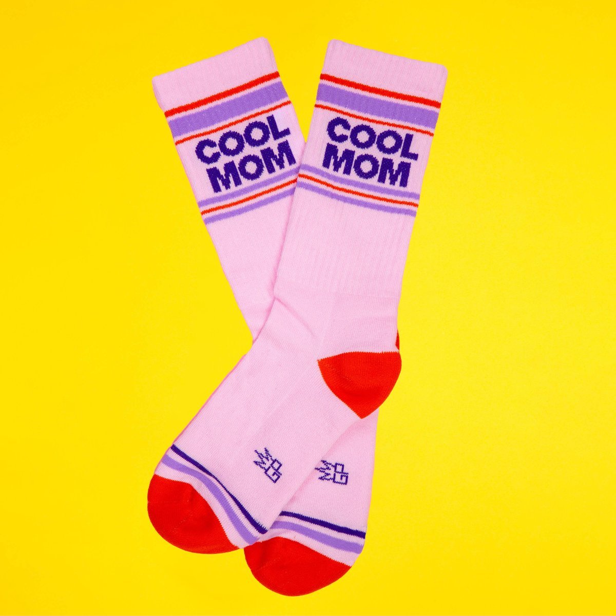 Cool Mom Gym Crew Socks - Twirls + Twigs