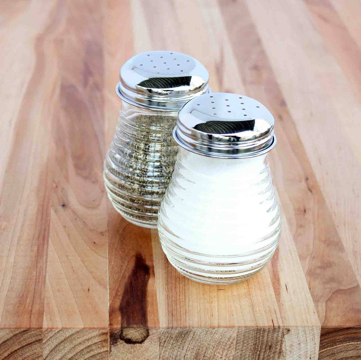 6 oz Beehive Glass Shakers, Set of 2 - Twirls + Twigs