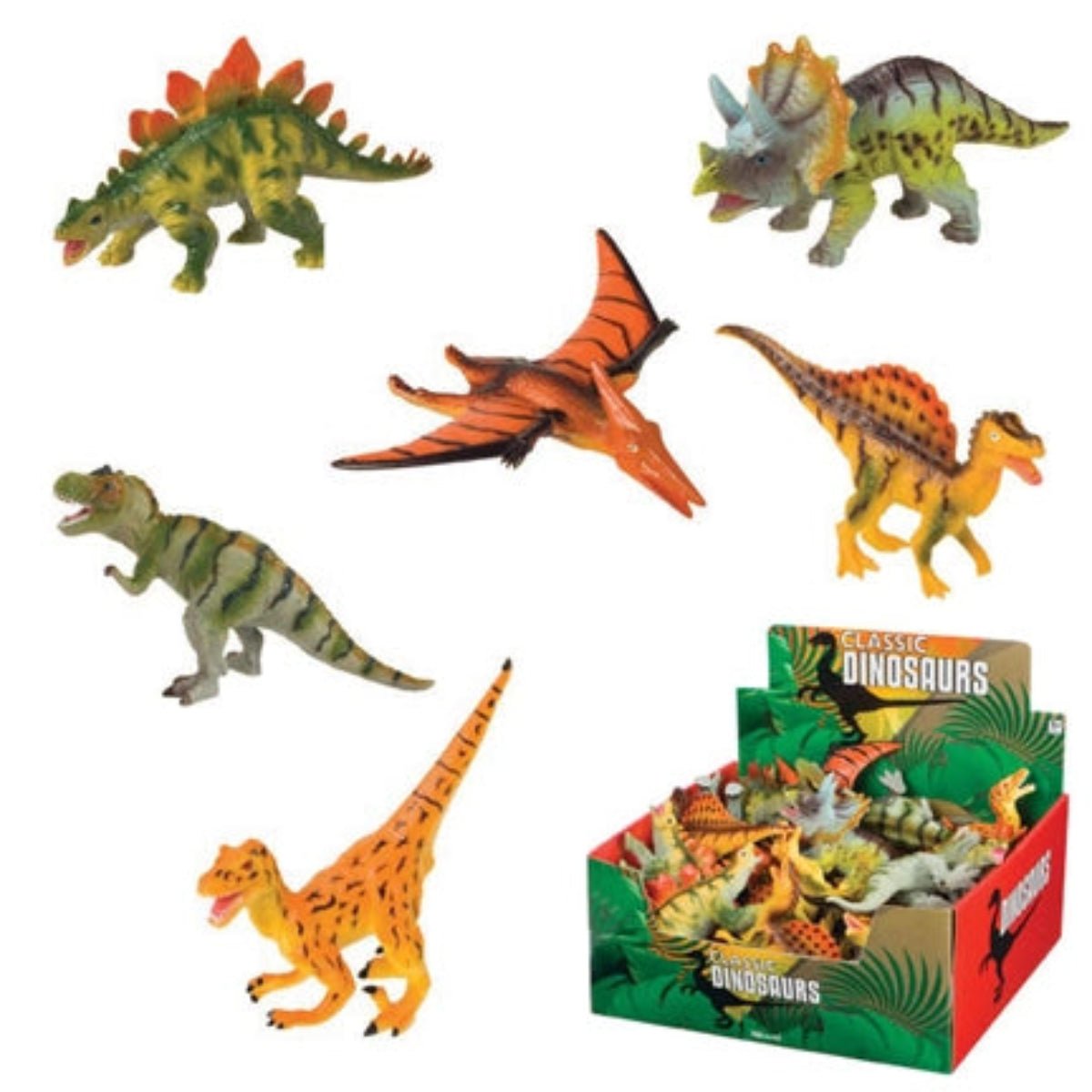 Classic Dinosaurs, Assorted Styles - Twirls + Twigs