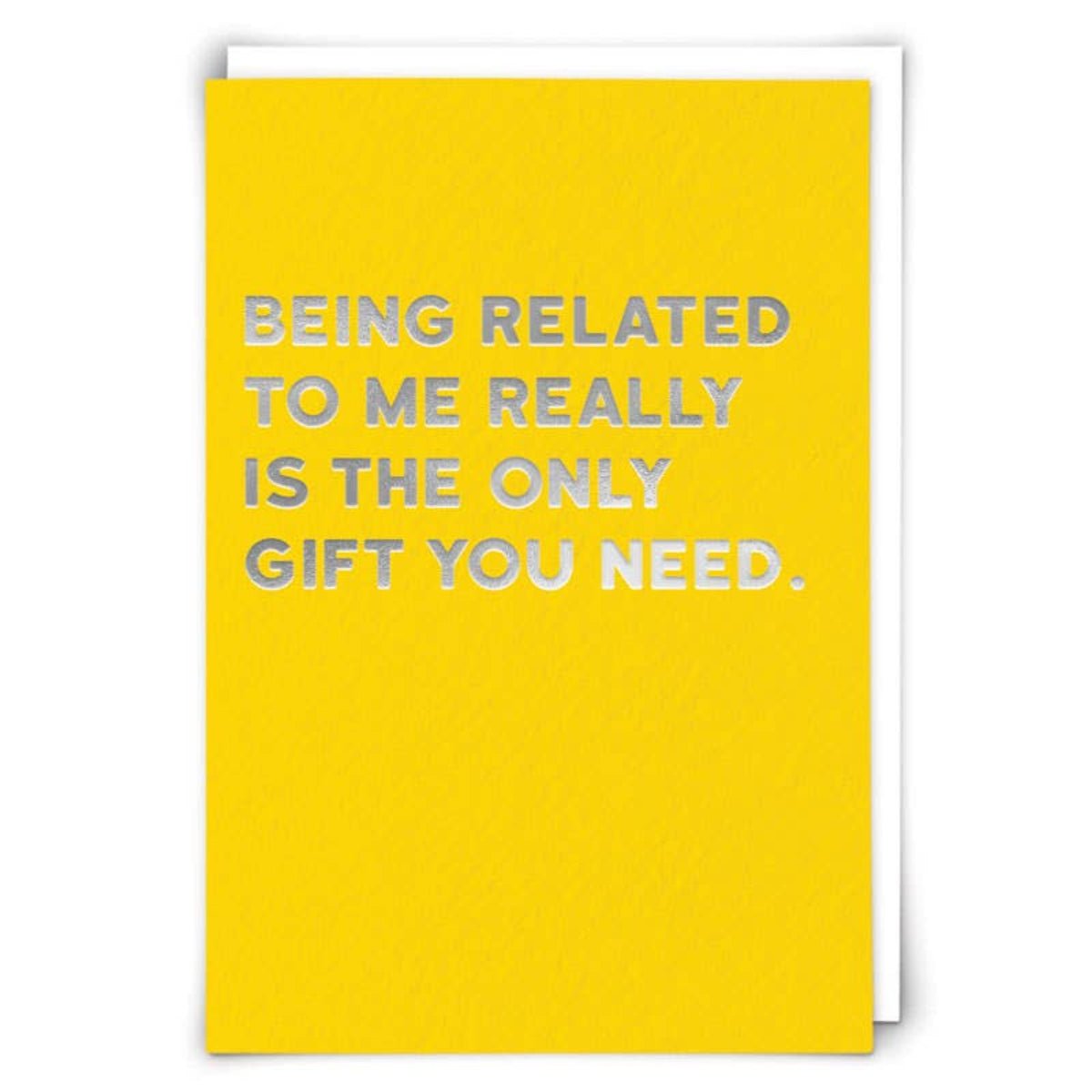 Being Related Birthday Card - Twirls + Twigs