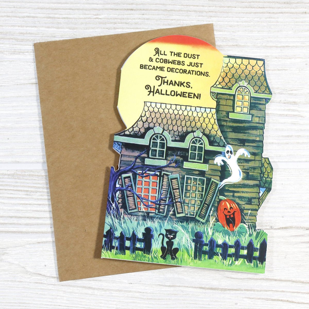 Dust & Cobwebs Just Became Decorations - Halloween Card - Twirls + Twigs