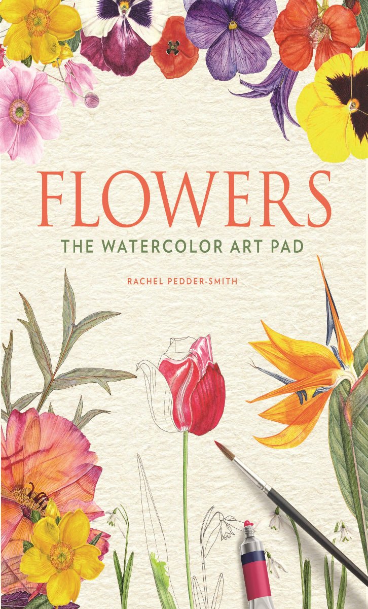 Flowers: The Watercolor Art Pad - Twirls + Twigs