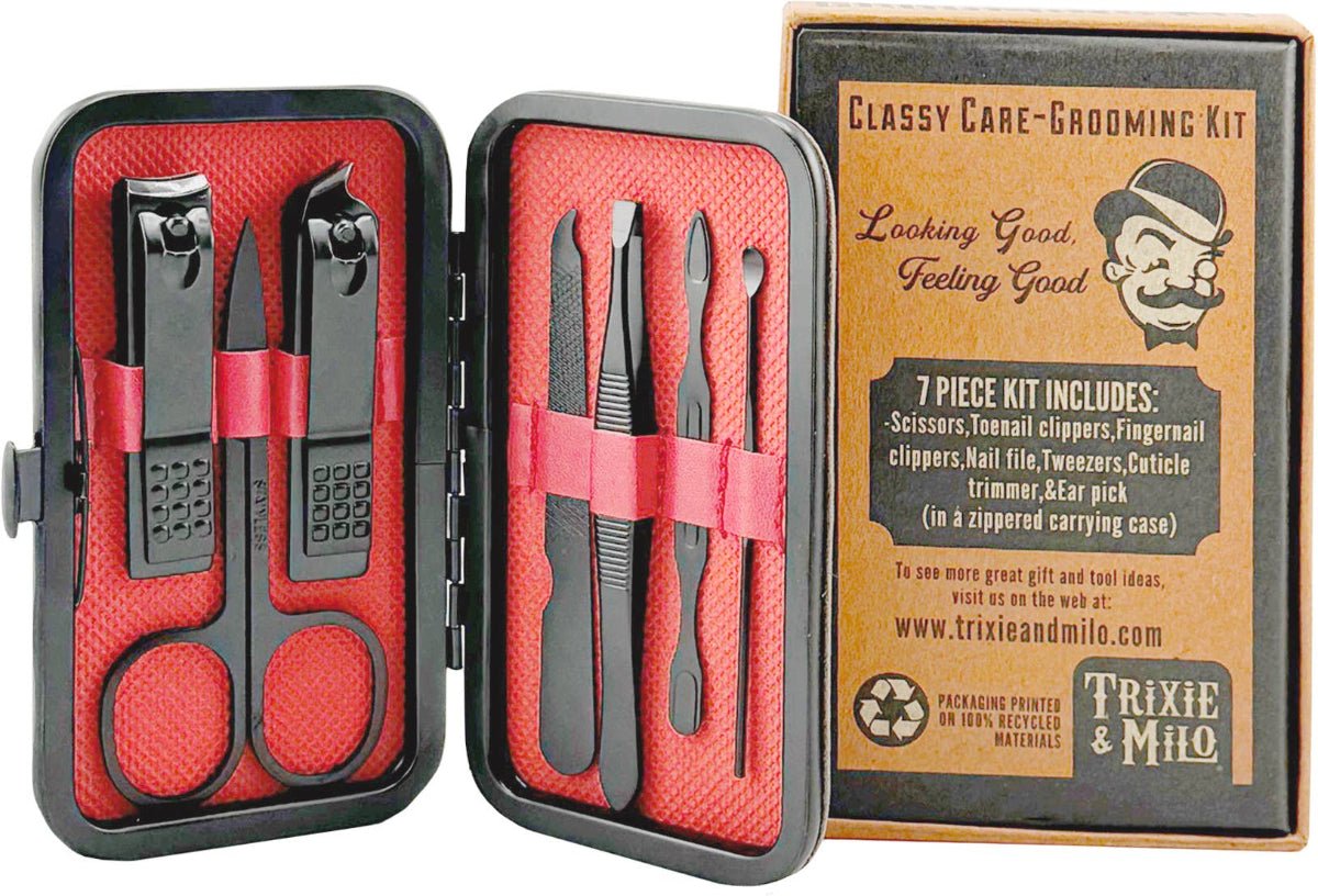 Classy Care Men’s Grooming Kit – (18pk), Lifestyle - Twirls + Twigs