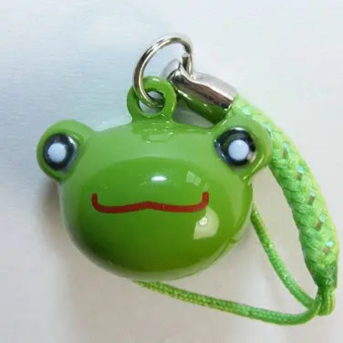 Frog Head Bell Green - Twirls + Twigs