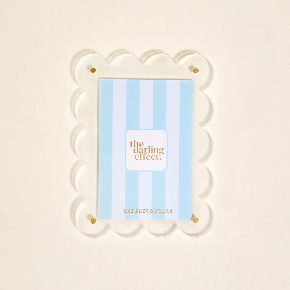 Mini Acrylic Picture Frame Magnet–Clear - Twirls + Twigs