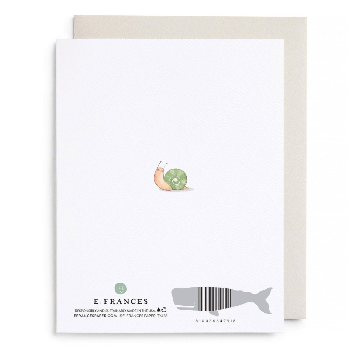 Little Card Big Thanks Greeting Card - Twirls + Twigs