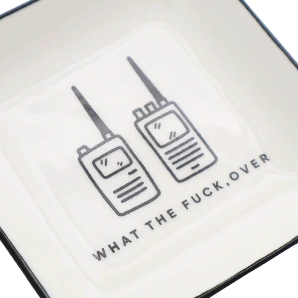 Square Trinket Tray What the Fuck Over - Twirls + Twigs