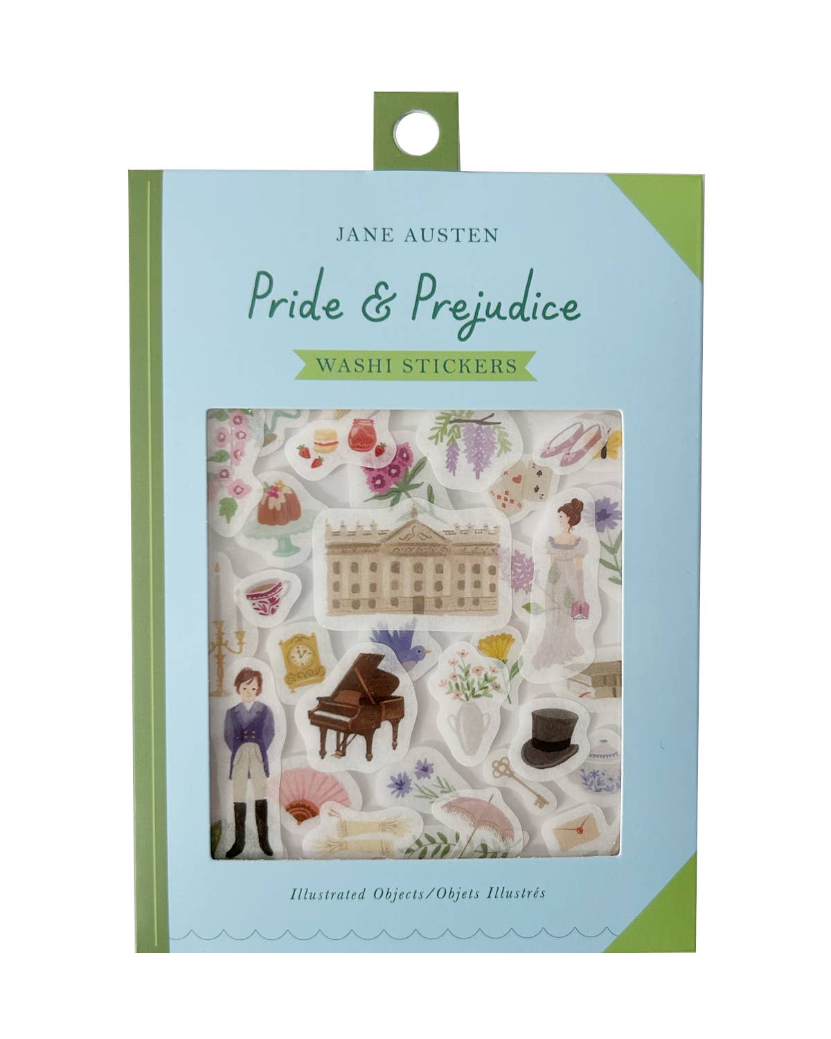 Pride and Prejudice Curious Library Washi Stickers - Twirls + Twigs