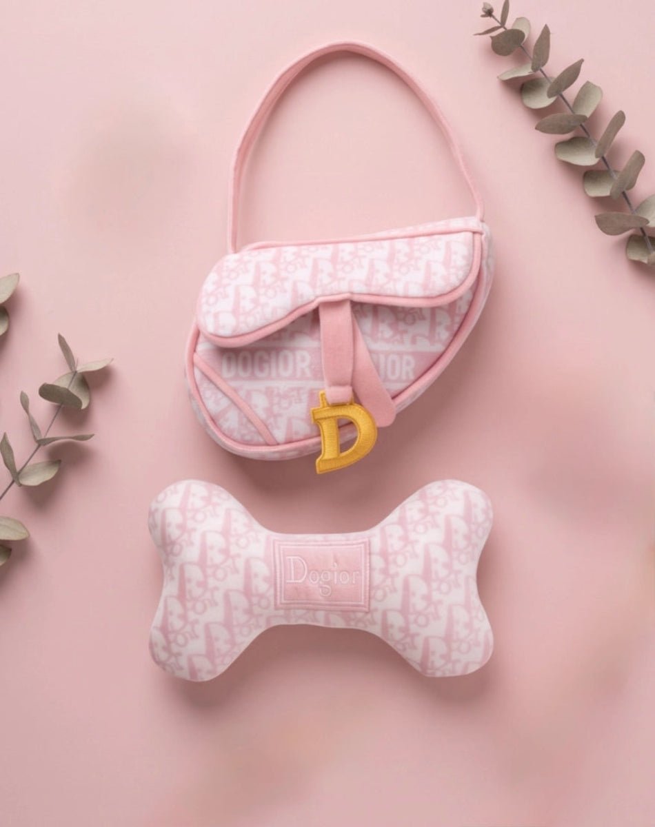Pink Dogior Saddle Bag - Twirls + Twigs