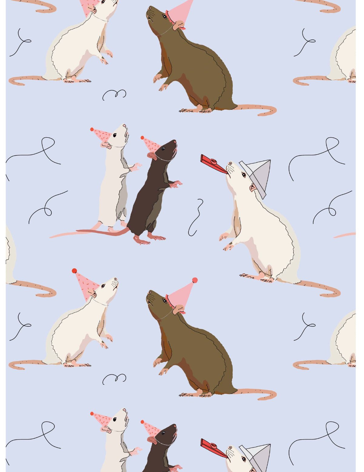 Rat Party Gift Bag: Small - Twirls + Twigs