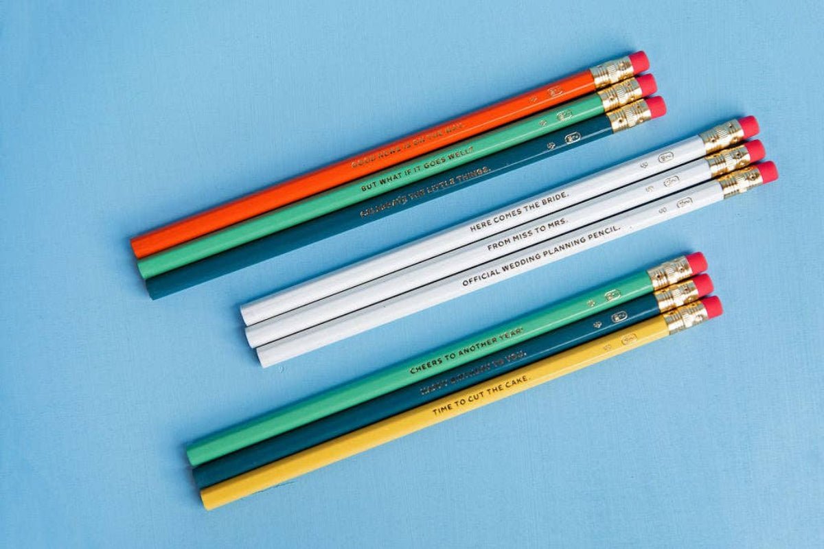 Bridal Celebration Pencils - Twirls + Twigs