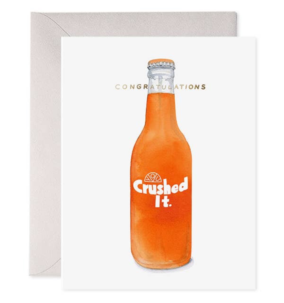 Crushed It Greeting Card - Twirls + Twigs