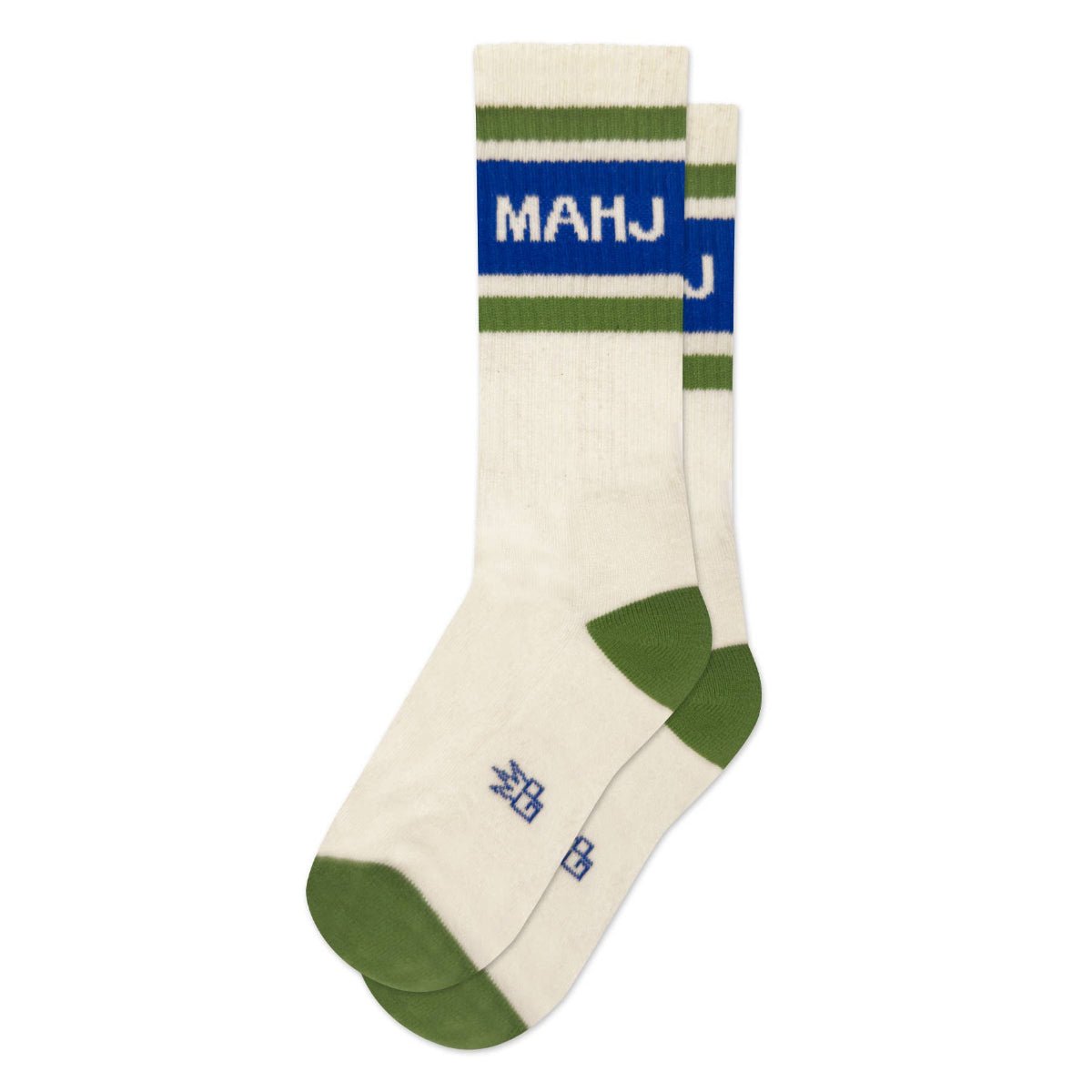 Mahj Gym Crew Socks - Twirls + Twigs