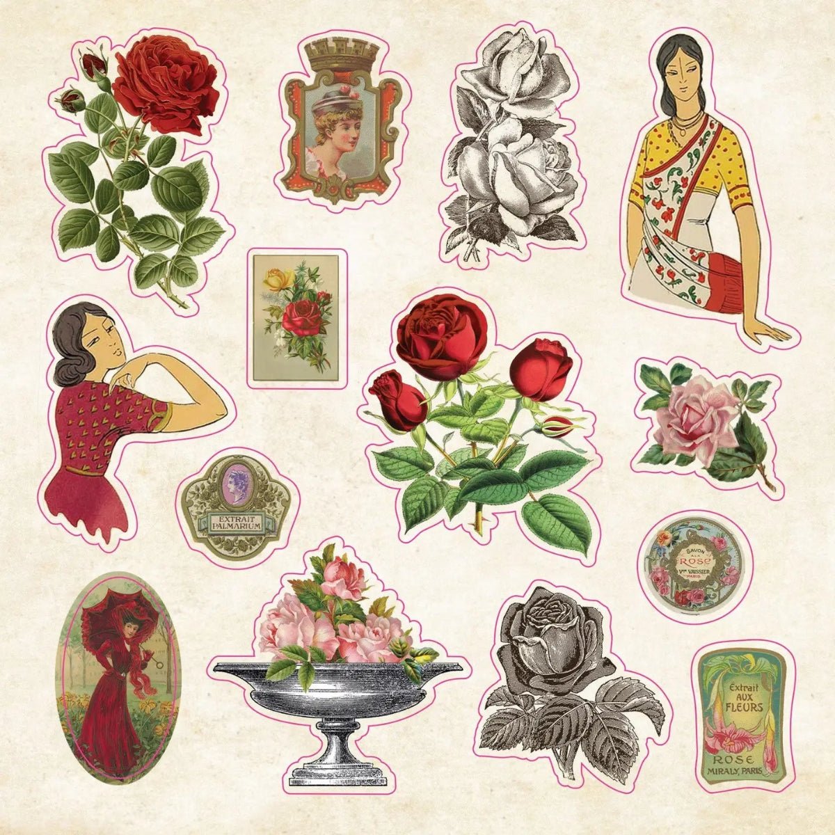 The Sticker Book of Curiosities - Twirls + Twigs