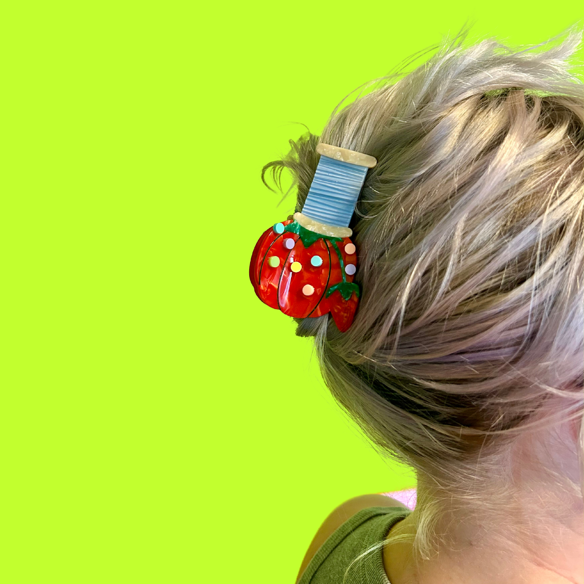 Pin Cushion Hair Claw - Twirls + Twigs