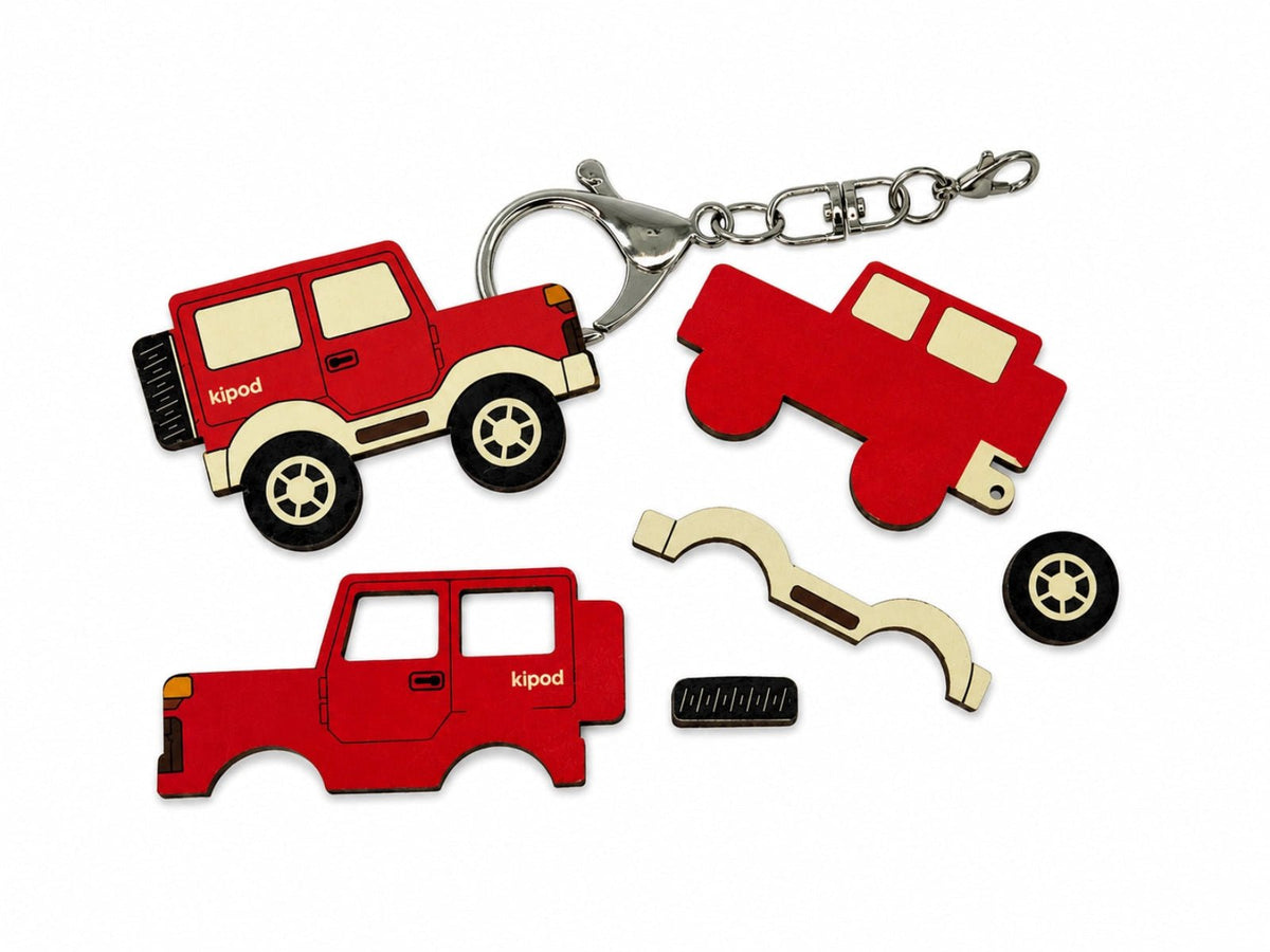 Mini Keychain Kit - Trail Explorer - Twirls + Twigs