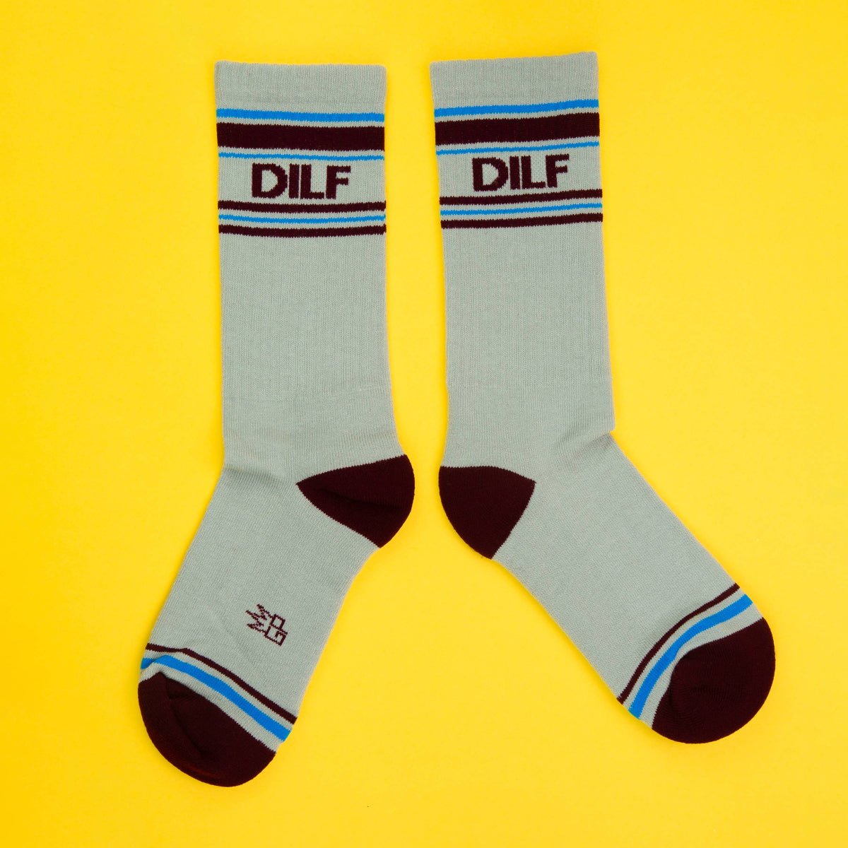 DILF Gym Crew Socks - Twirls + Twigs