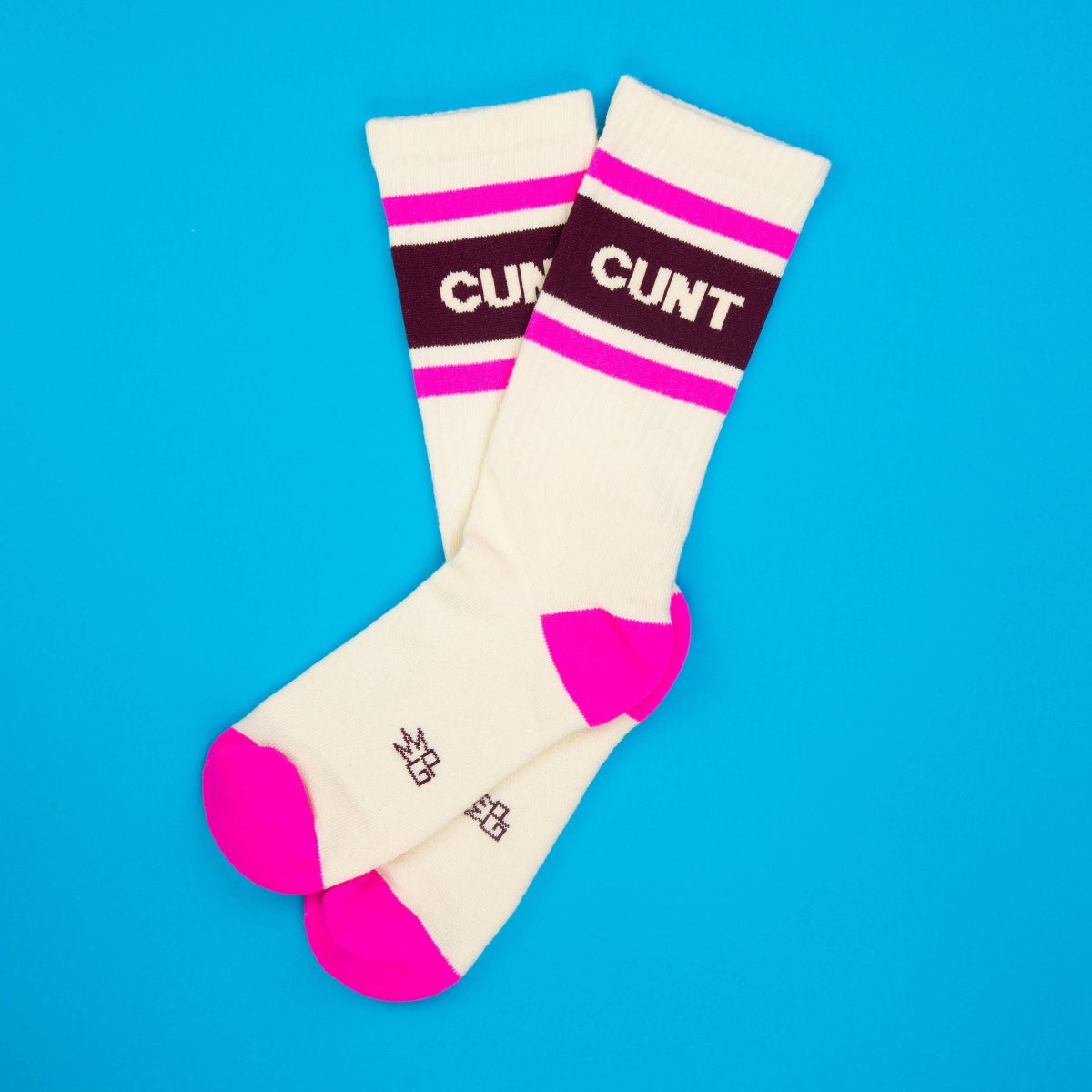 Cunt Gym Crew Socks - Twirls + Twigs