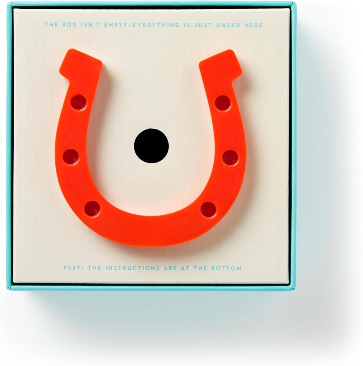 Brass Monkey Giddy Up Tabletop Horseshoes Game - Twirls + Twigs