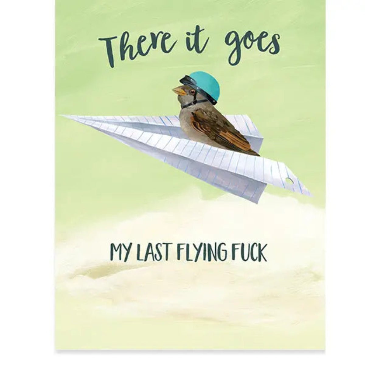 Flying F Card - Twirls + Twigs