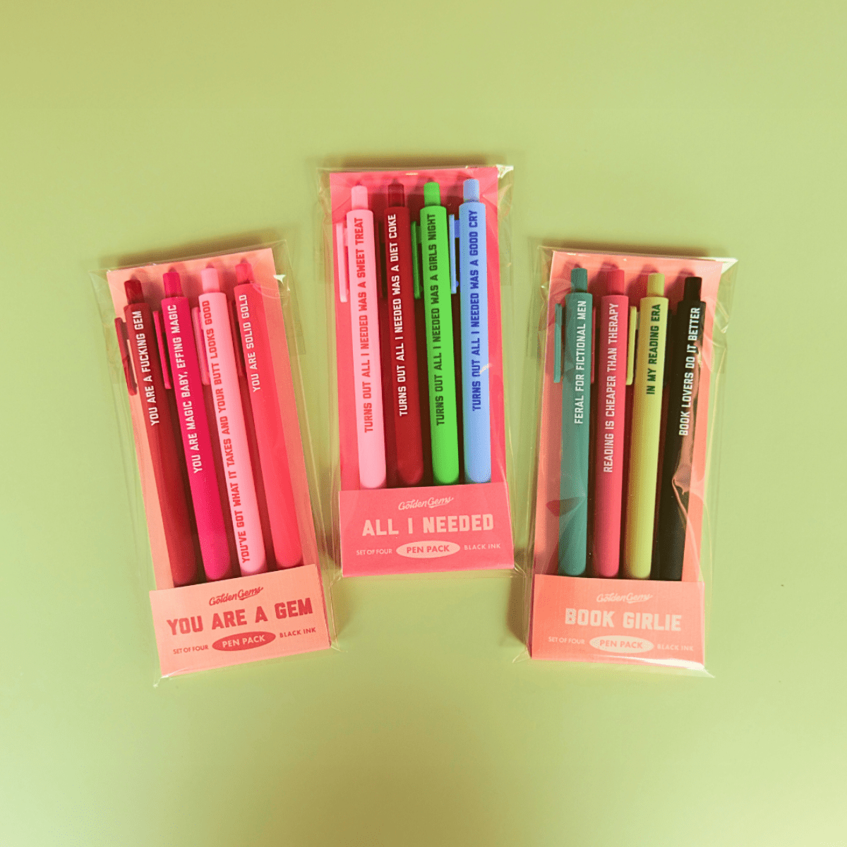 Turns Out All I Needed Was a Pen Pack - Twirls + Twigs