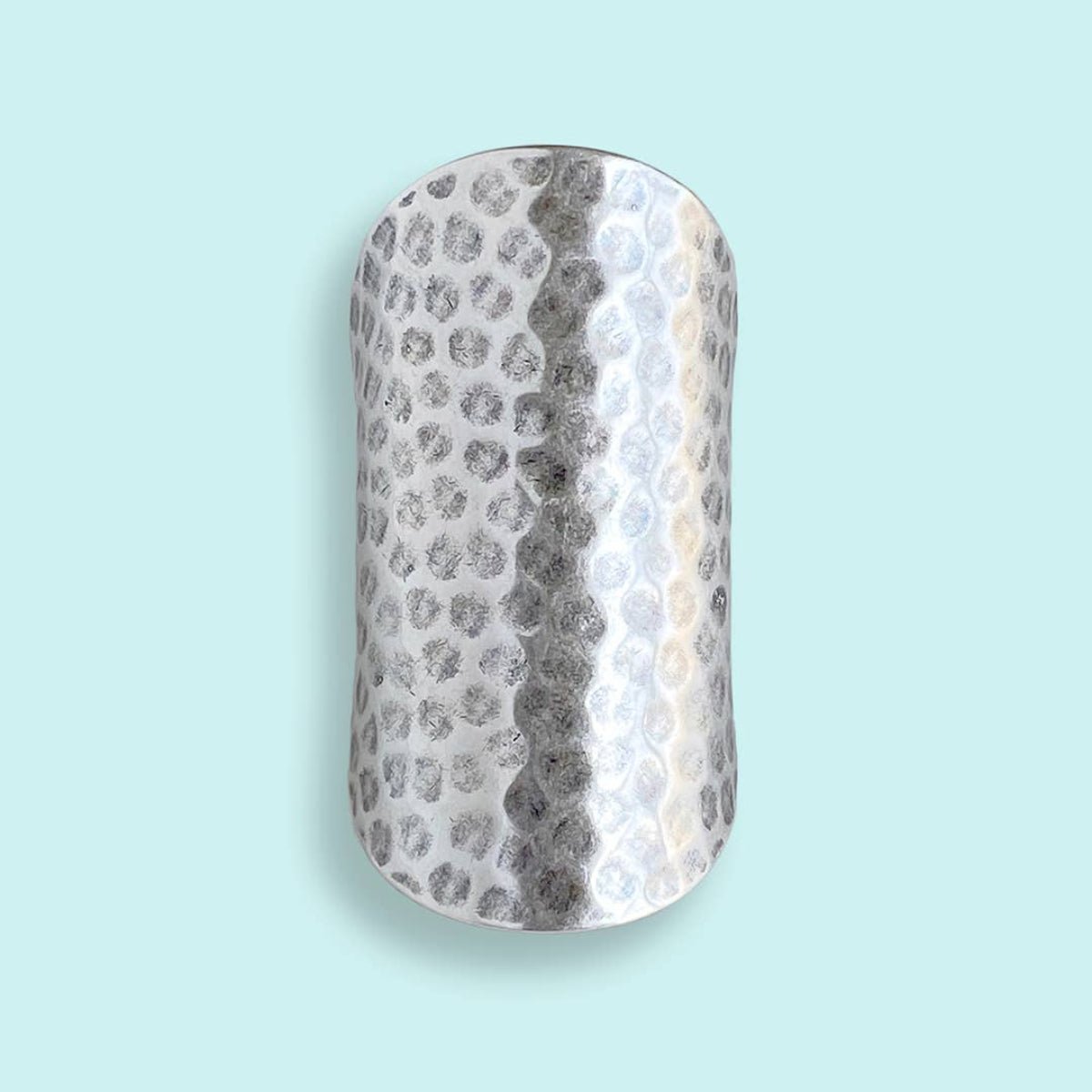 Silver Cigar Band Ring: Carded - Twirls + Twigs
