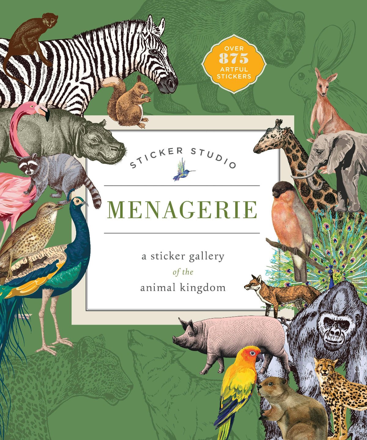 Sticker Studio: Menagerie - Animal Kingdom Gallery - Twirls + Twigs
