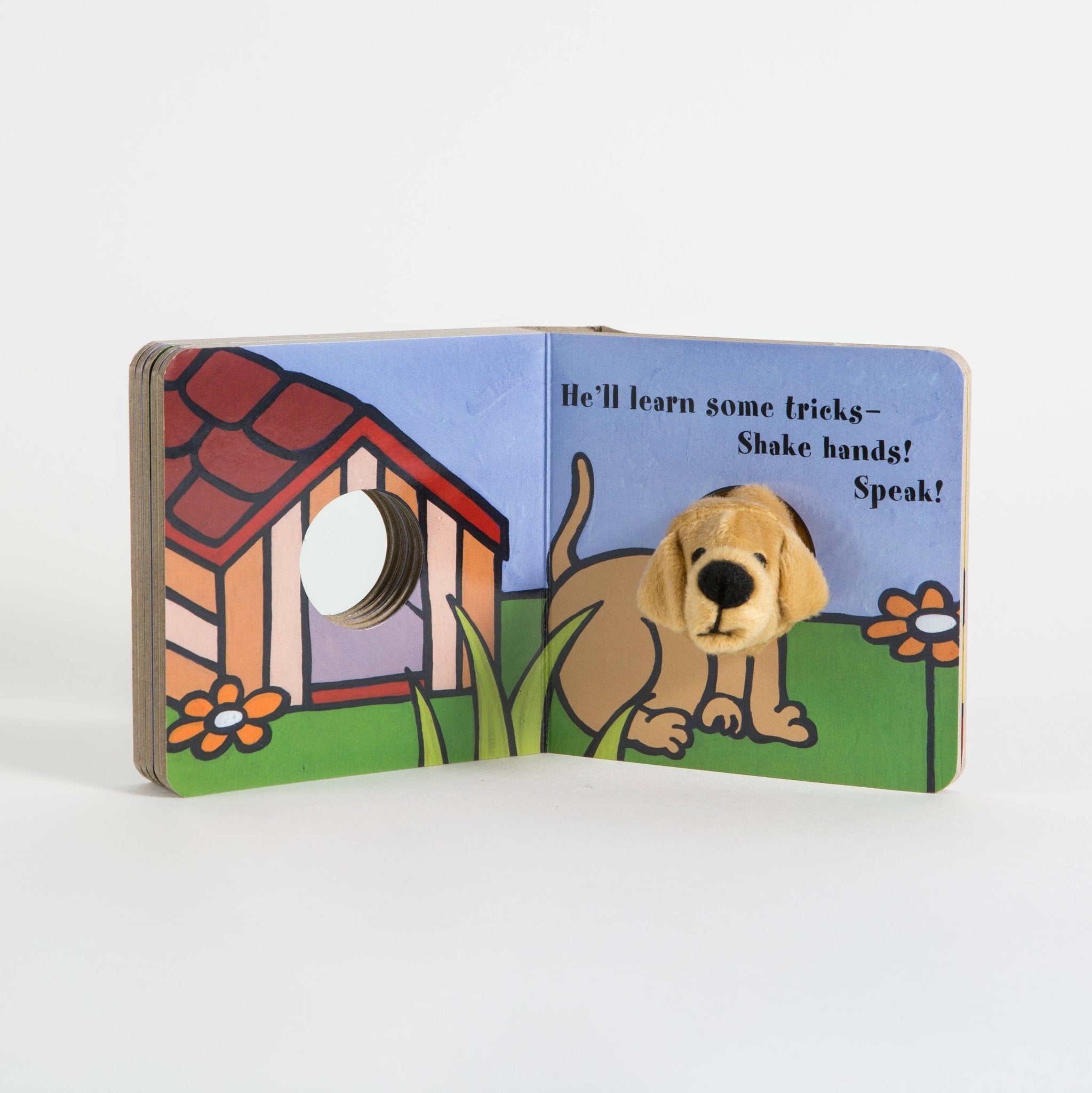 Little Puppy: Finger Puppet Book - Twirls + Twigs