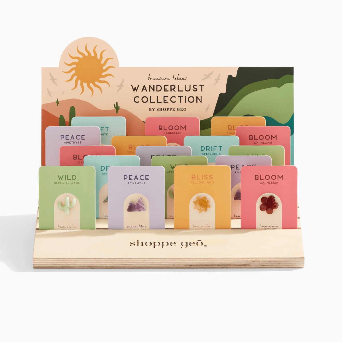 Mini Crystal Collection Asst | Treasure Tokens: Wanderlust - Twirls + Twigs