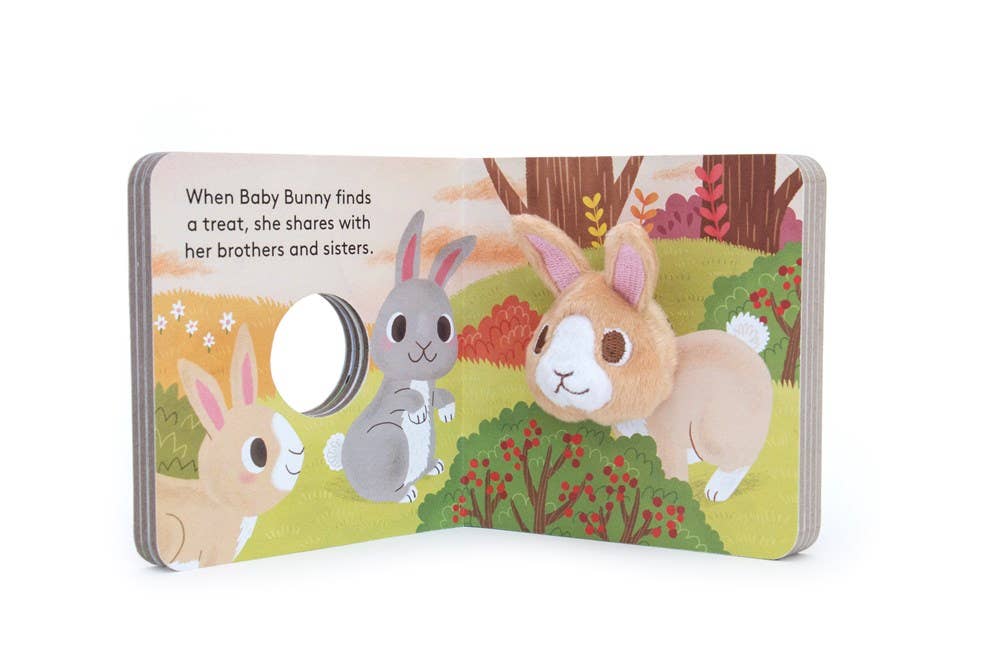 Baby Bunny: Finger Puppet Book - Twirls + Twigs