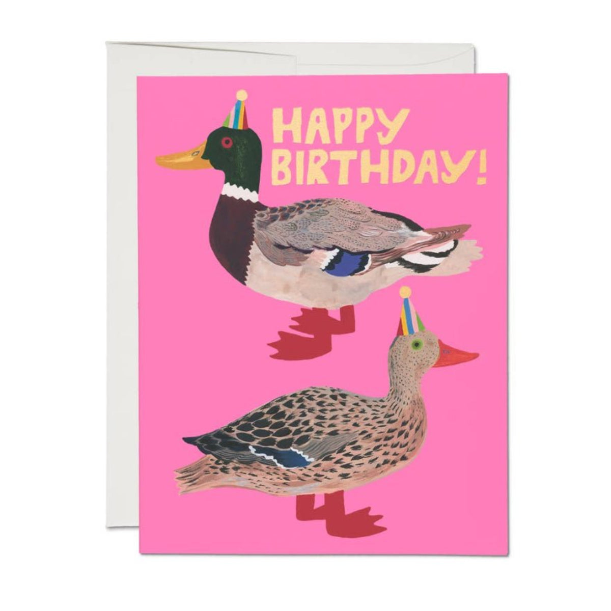 Quacky Birthday Greeting Card - Twirls + Twigs