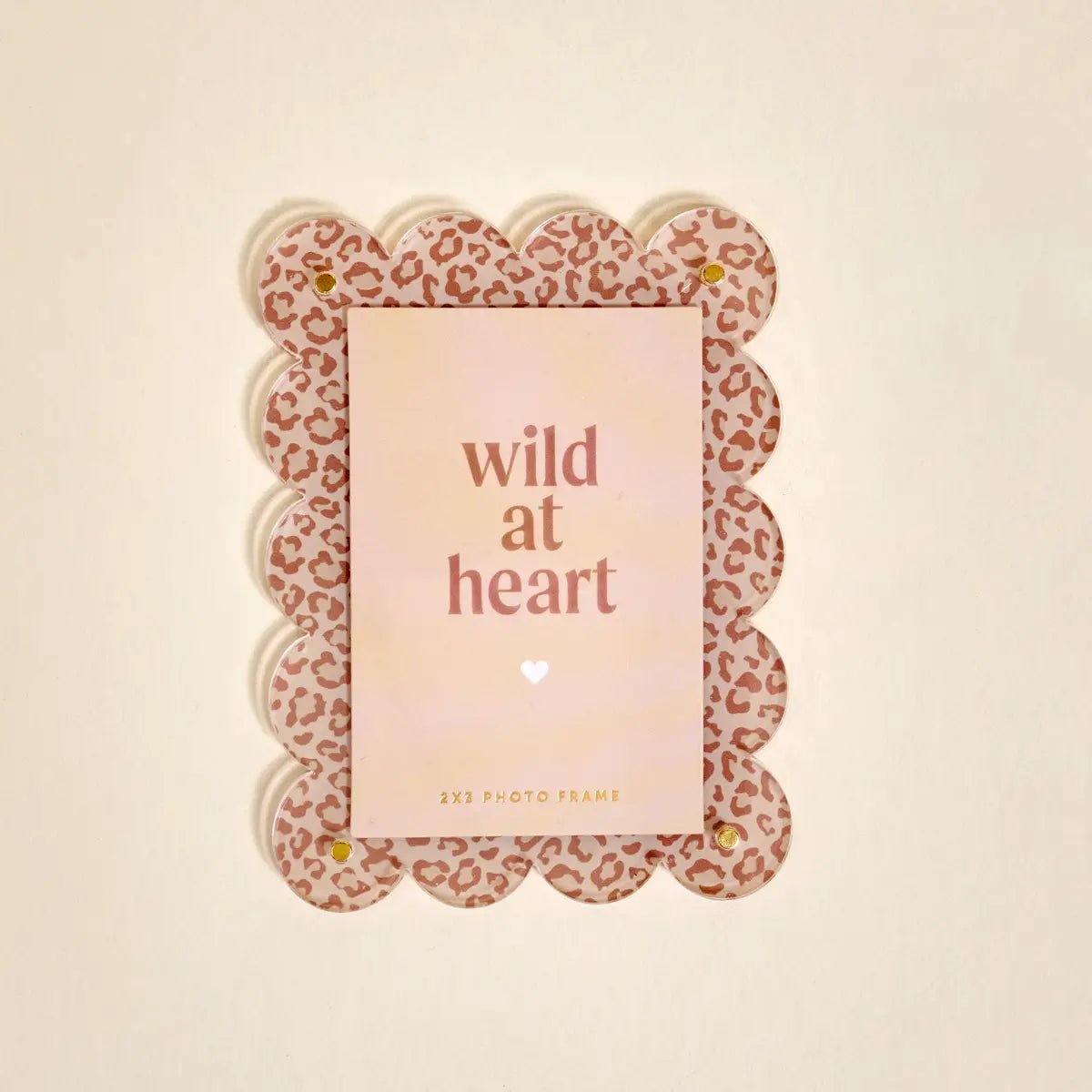 Mini Acrylic Picture Frame Magnet–Born Wild - Twirls + Twigs