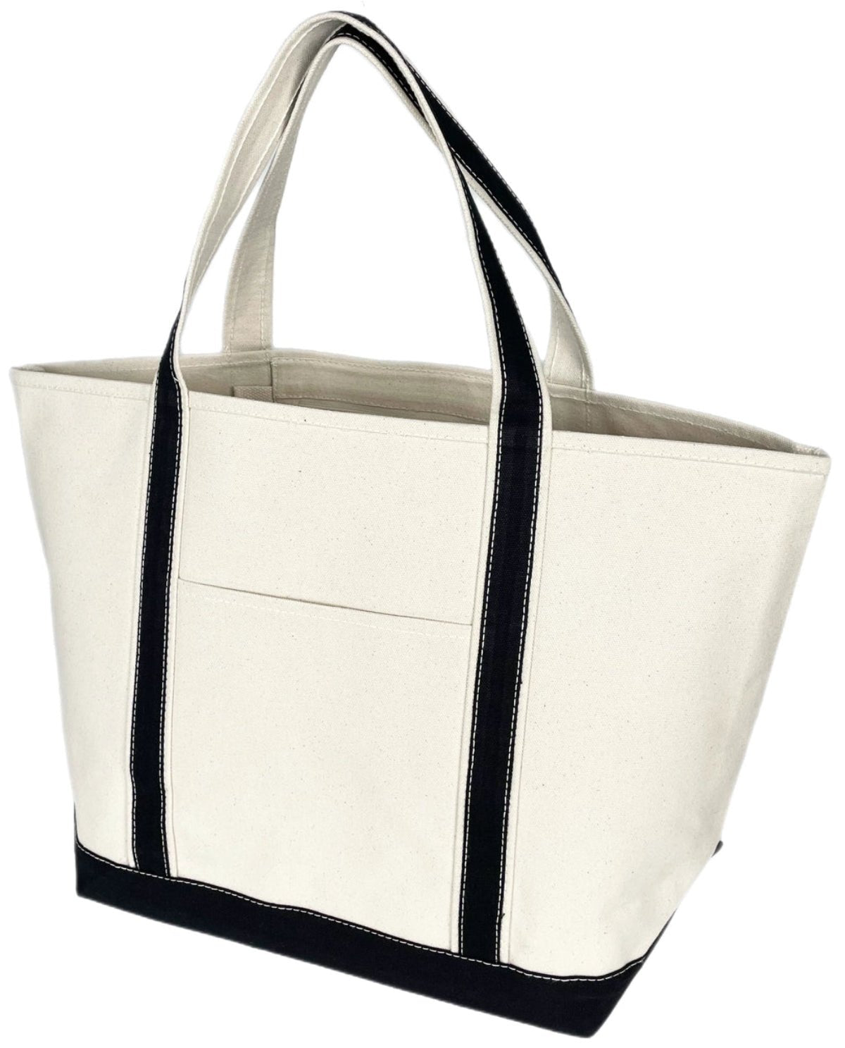 Heavy Duty Riverside Canvas Boat Tote Bag - Twirls + Twigs