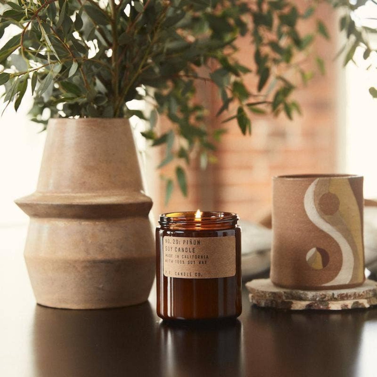 Piñon Standard Soy Candle: 7.2 oz - Twirls + Twigs