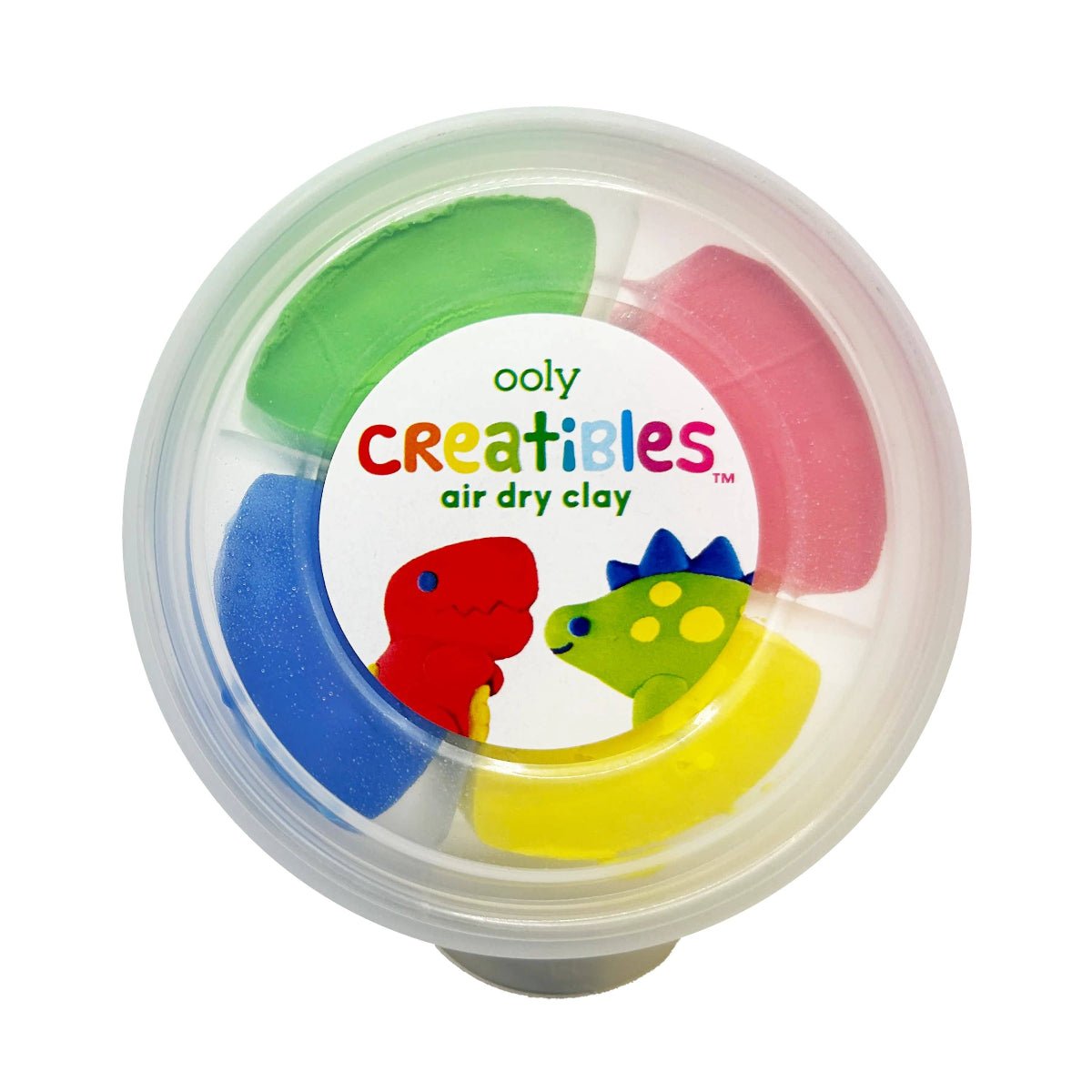 Creatibles D.I.Y. Air-Dry Clay Kit: Dino BFFs (Set of 4) - Twirls + Twigs