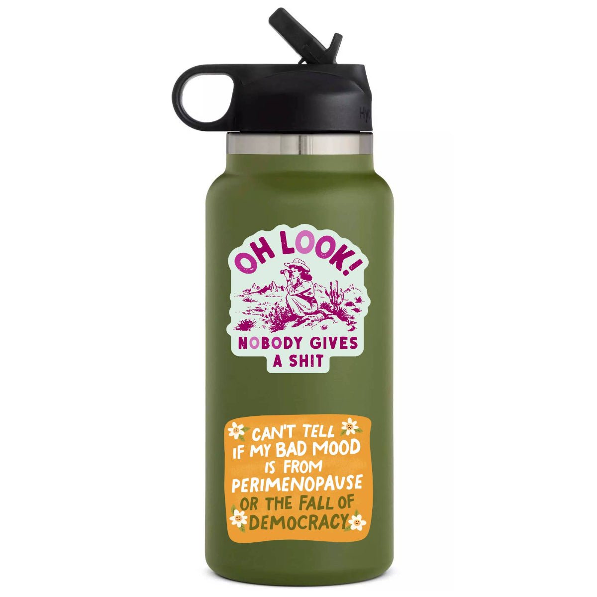 Funny Swear Cowgirl Nature Shit Vinyl Sticker - Twirls + Twigs