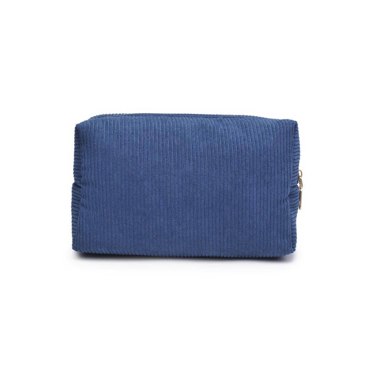 Cordially Yours - Corduroy Cosmetic & Travel Organizer Pouch: Cinnamon - Twirls + Twigs