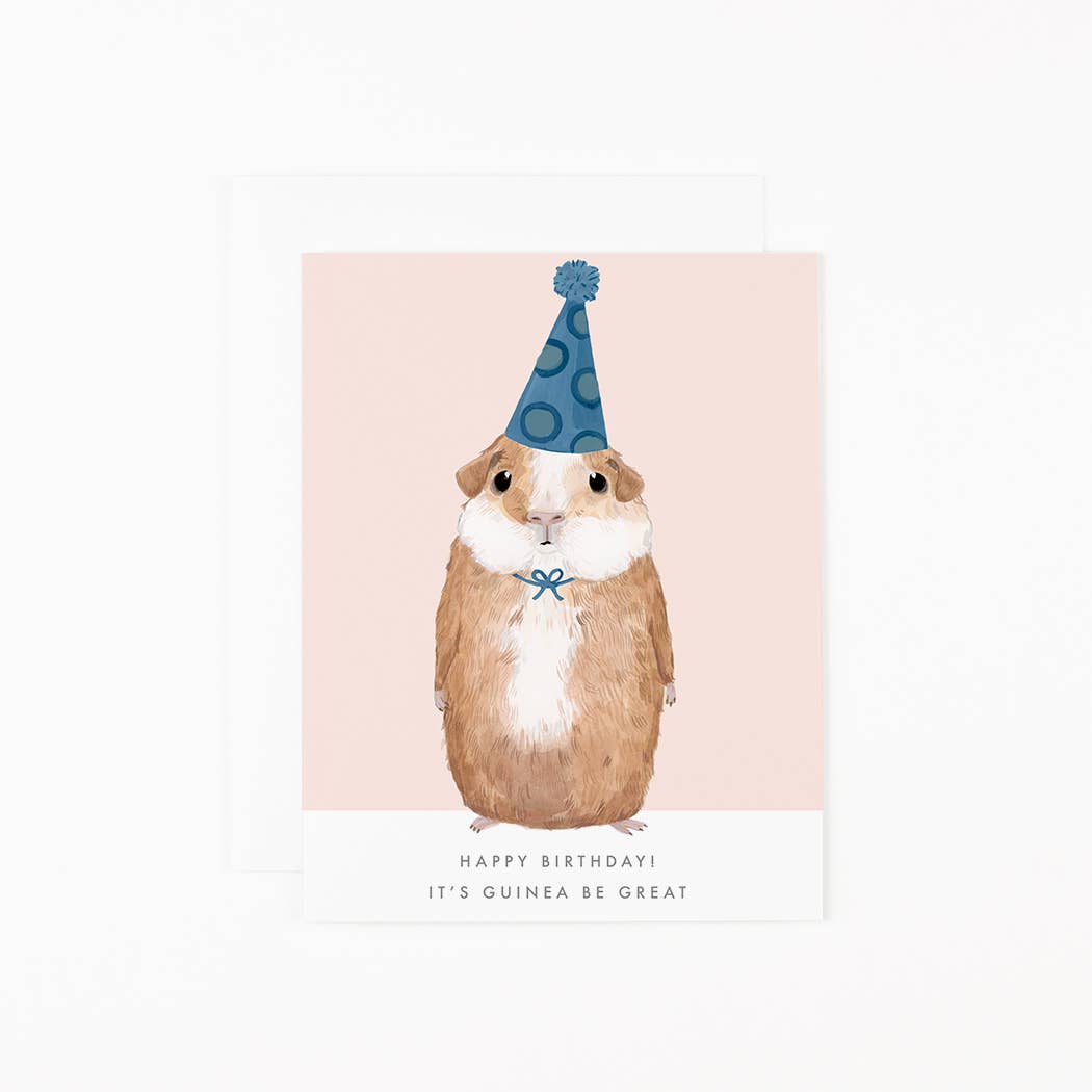 Dear Hancock - Happy Birthday! It's Guinea be great! - Twirls + Twigs