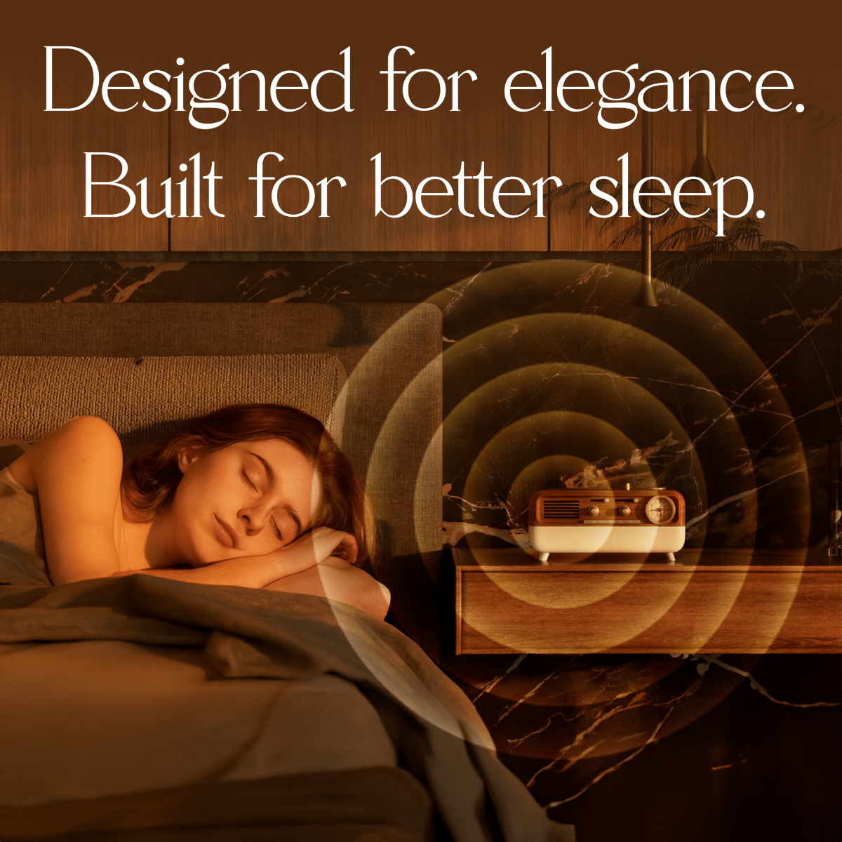 Sleep Machine Alarm Clock with Bluetooth Speaker: Default Title - Twirls + Twigs