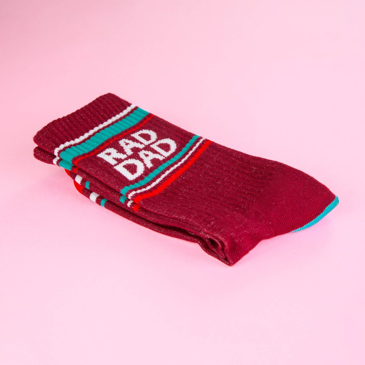 Rad Dad Gym Crew Socks - Twirls + Twigs