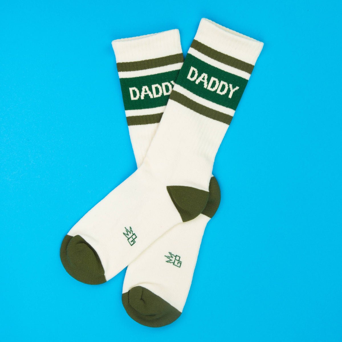 Daddy Gym Crew Socks - Twirls + Twigs