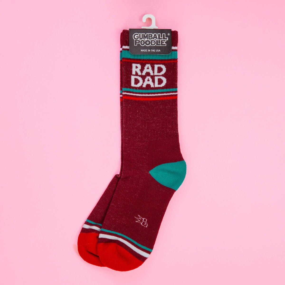 Rad Dad Gym Crew Socks - Twirls + Twigs