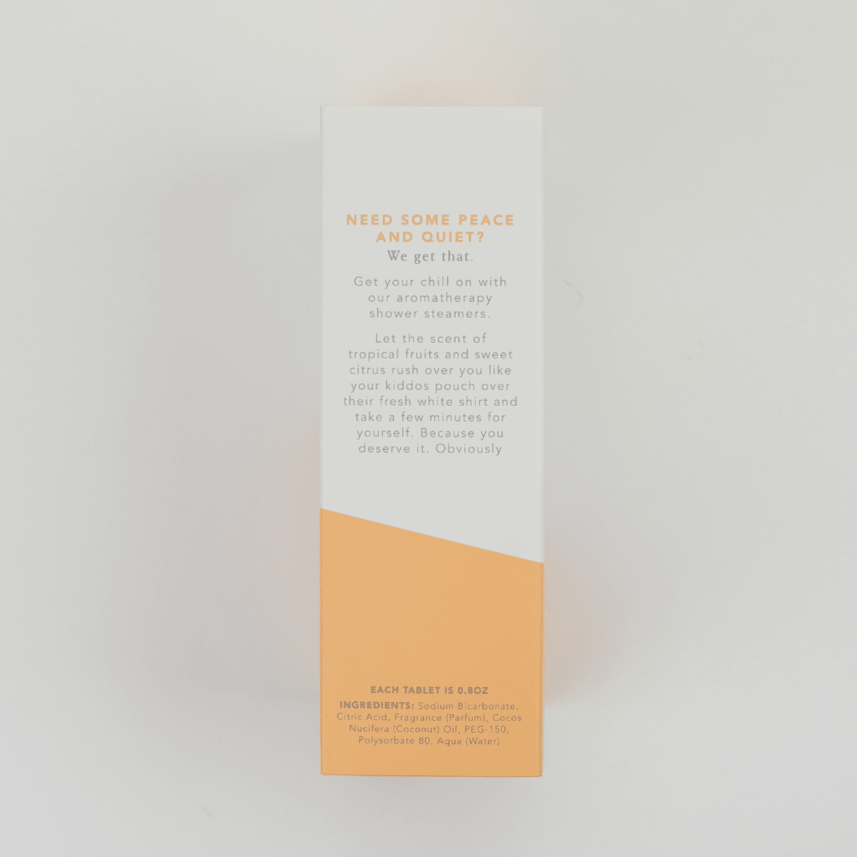 Done Parenting Today - Aromatherapy Shower Steamers - Island Citrus - Set of 8 - Twirls + Twigs