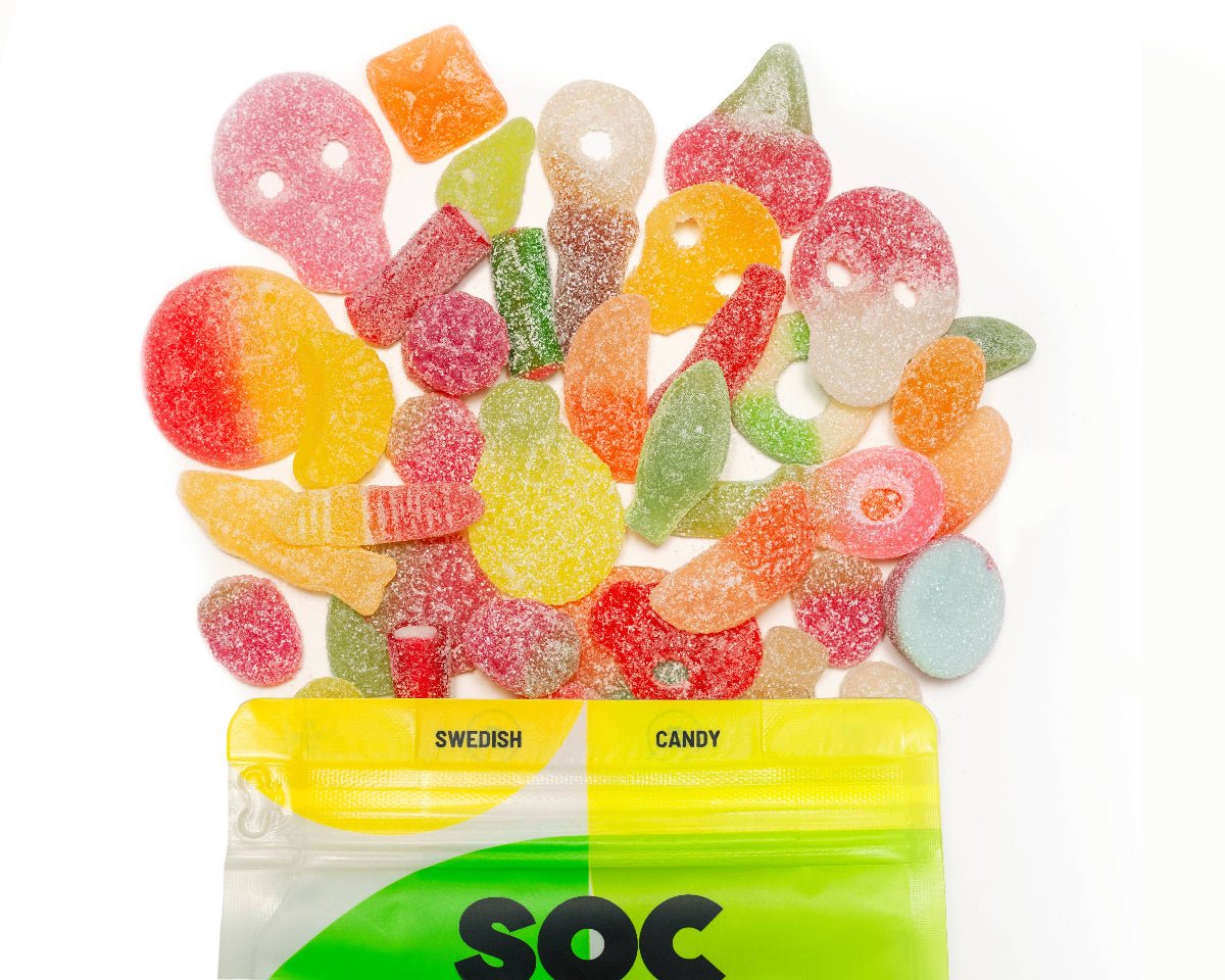 Sour Mix Swedish Candy Bag - Twirls + Twigs