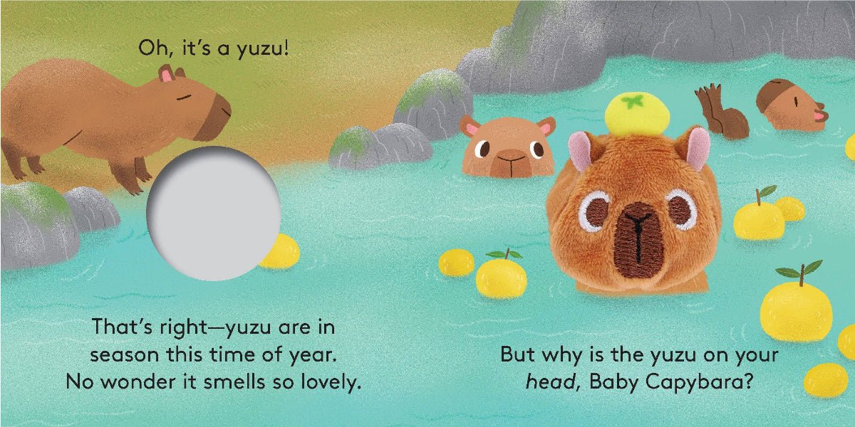 Baby Capybara: Finger Puppet Book - Twirls + Twigs