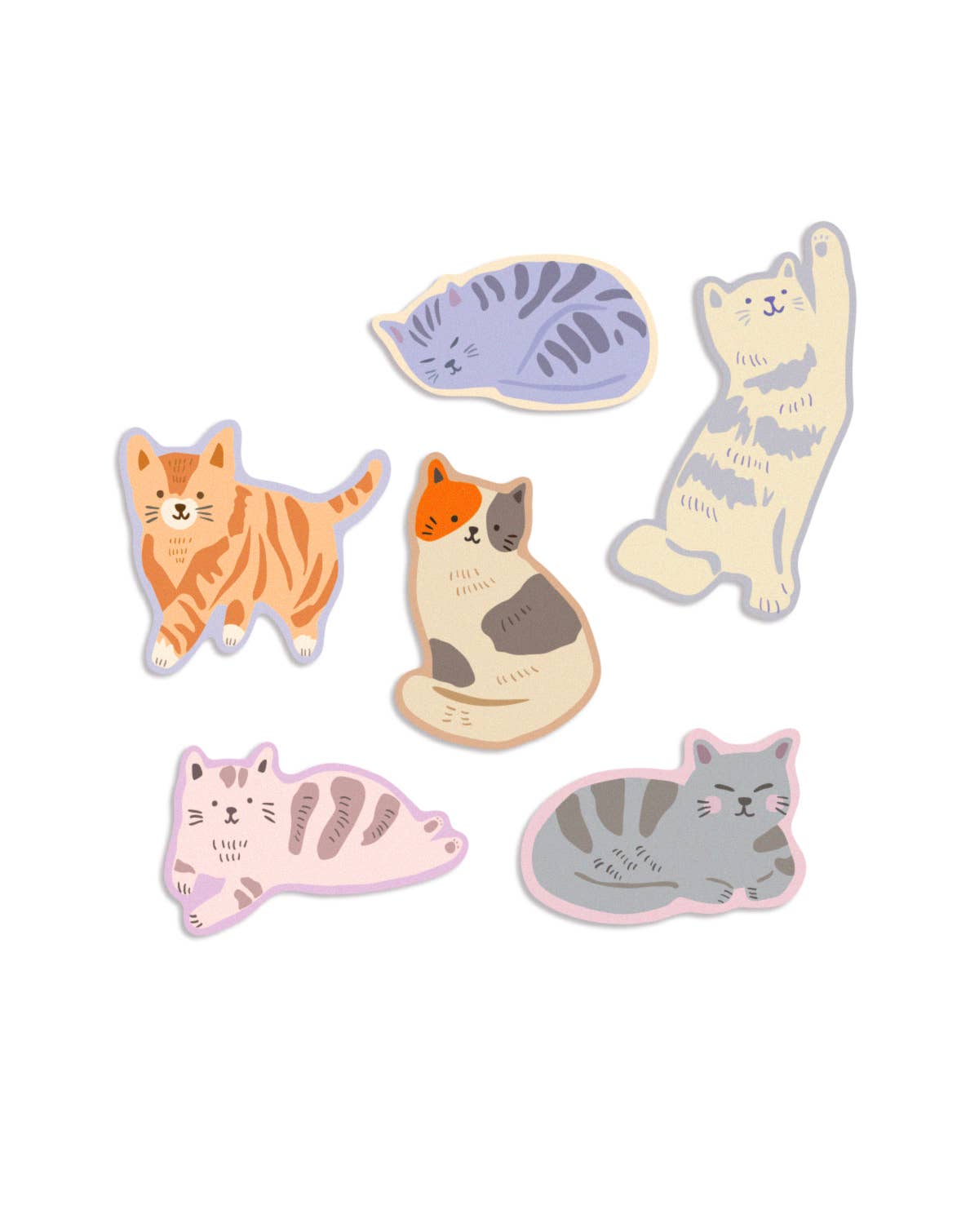 Cats Flake Stickers - Twirls + Twigs