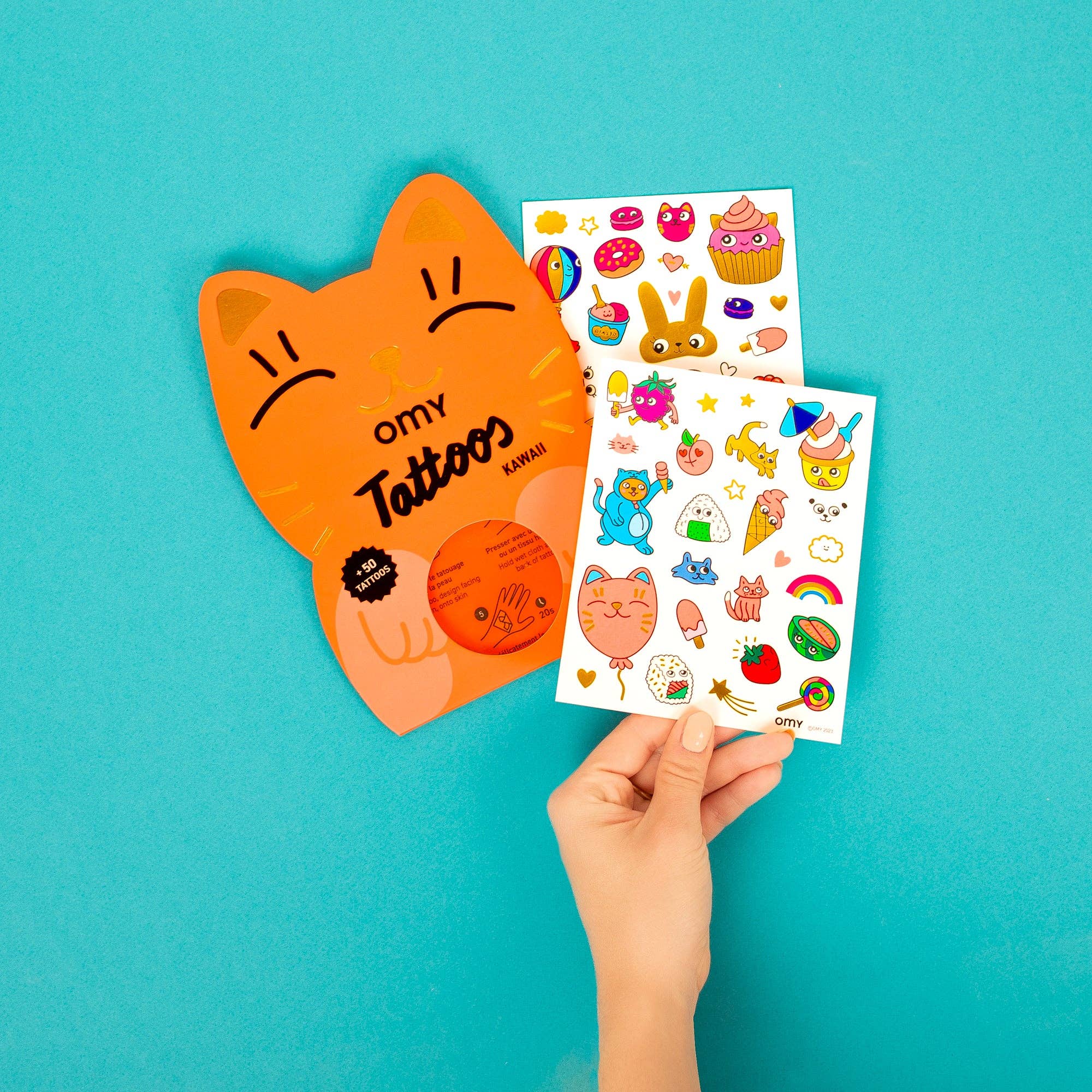 TEMPORARY TATTOOS - KAWAII - Twirls + Twigs