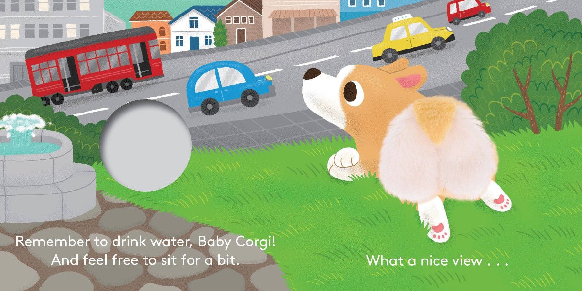 Baby Corgi Butt: Little Finger Puppet Book - Twirls + Twigs