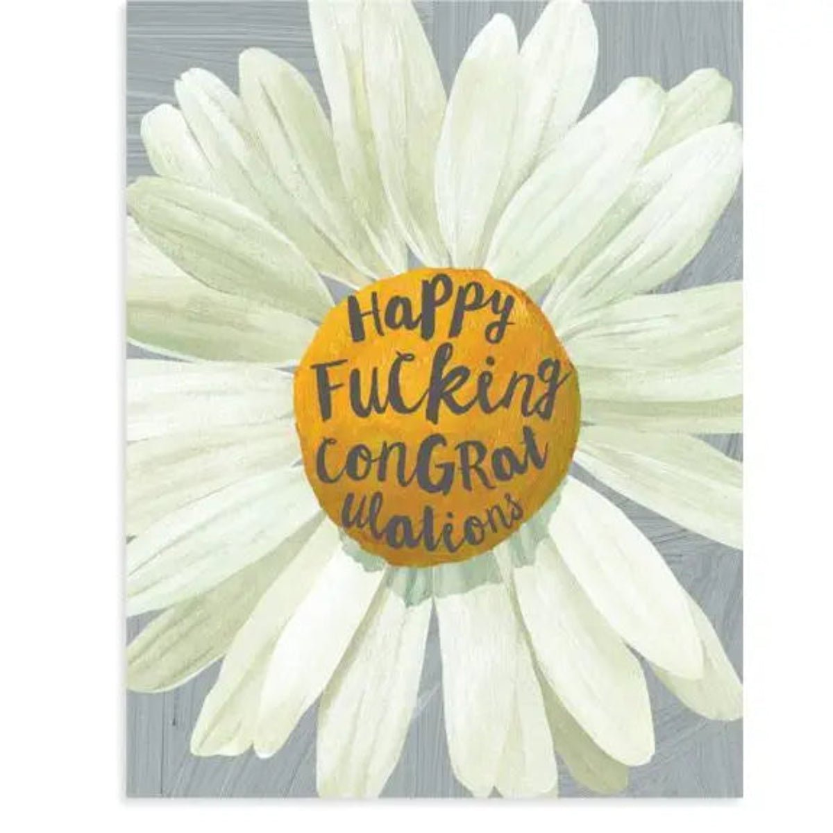 Fing White Daisy Card - Twirls + Twigs