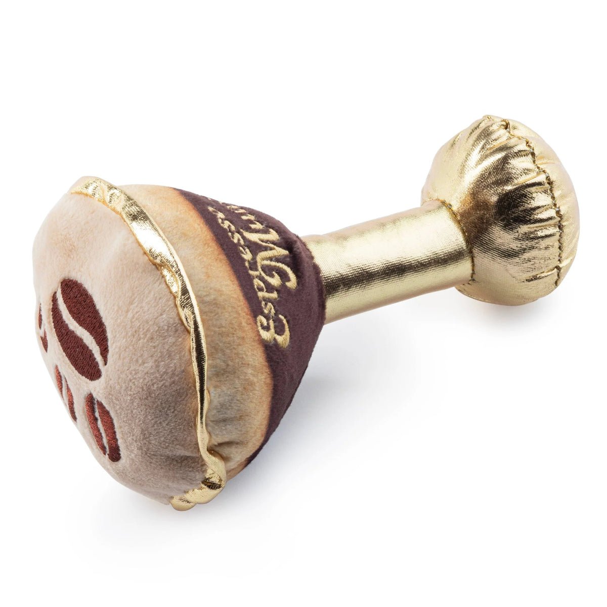 Espresso Muttini- dog toy - Twirls + Twigs